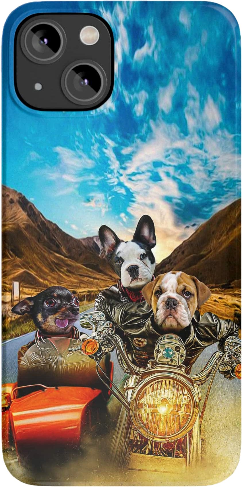 &#39;Harley Wooferson&#39; Personalized 3 Pet Phone Case