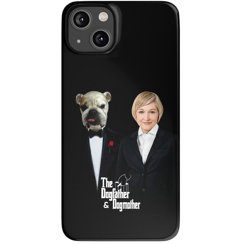 &#39;The Dogfather &amp; Dogmother&#39; Personalized Pet/Human Phone Case