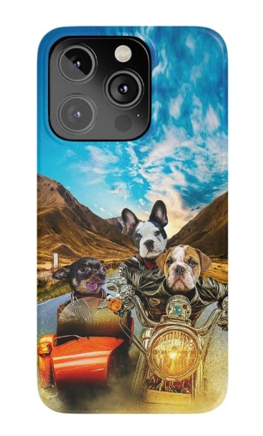 &#39;Harley Wooferson&#39; Personalized 3 Pet Phone Case