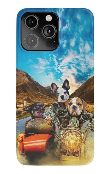 &#39;Harley Wooferson&#39; Personalized 3 Pet Phone Case