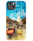 'Harley Wooferson' Personalized 2 Pets Phone Case