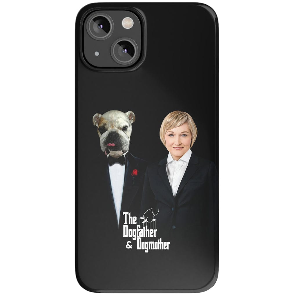 &#39;The Dogfather &amp; Dogmother&#39; Personalized Pet/Human Phone Case