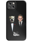 Funda personalizada para teléfono humano o mascota 'The Dogfathers'