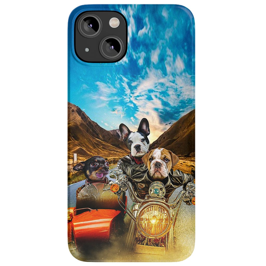 &#39;Harley Wooferson&#39; Personalized 3 Pet Phone Case