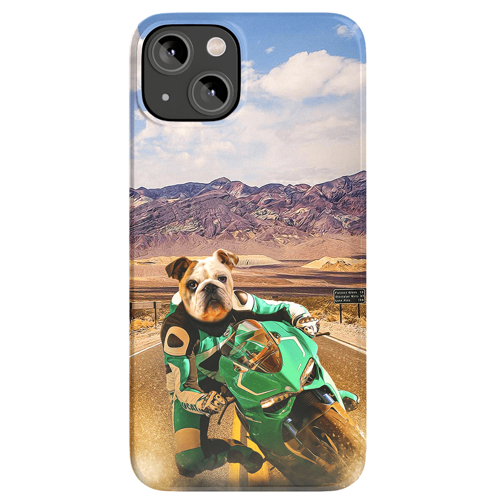 &#39;Kawadawgi Rider&#39; Personalized Phone Case