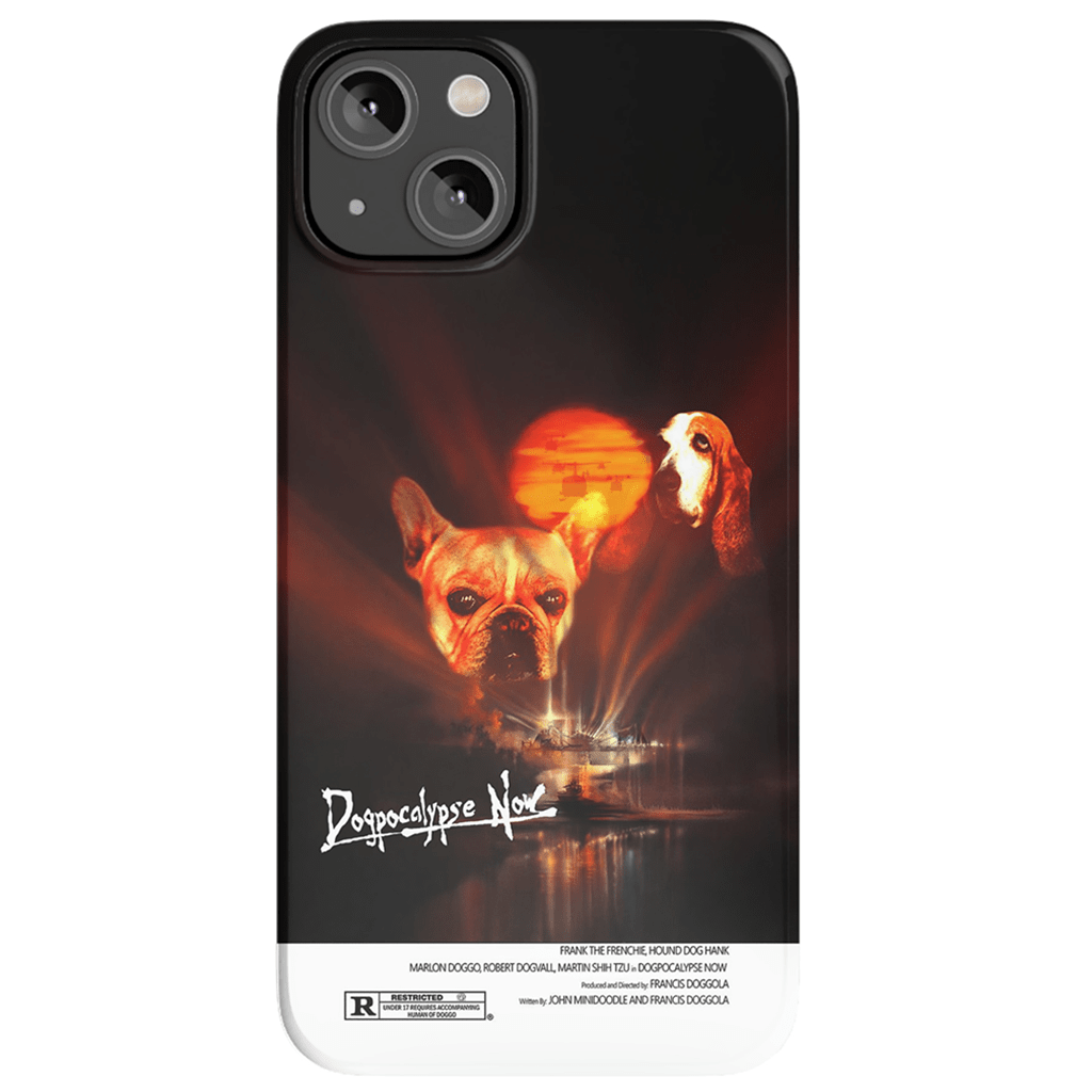 &#39;Dogpocalypse Now&#39; Personalized 2 Dog Phone Case