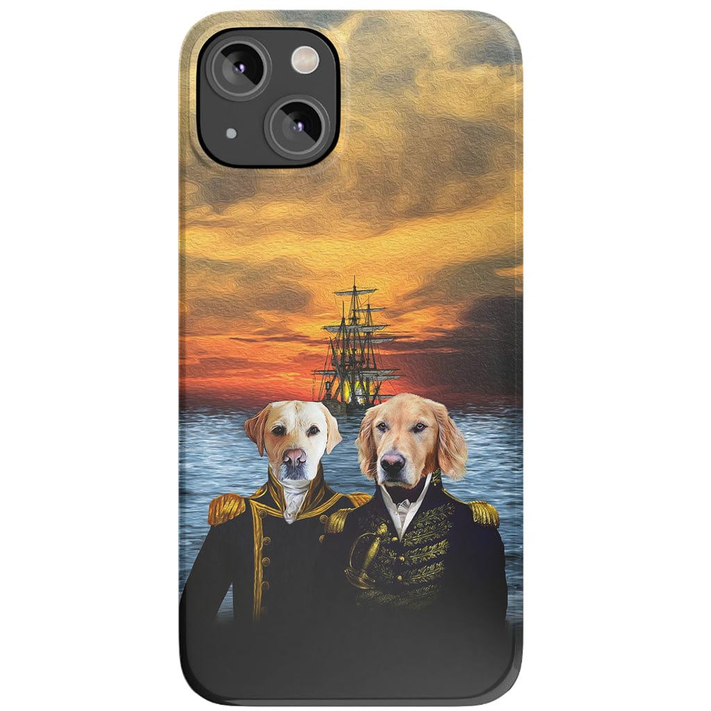 &#39;The Explorers&#39; Personalized 2 Pet Phone Case