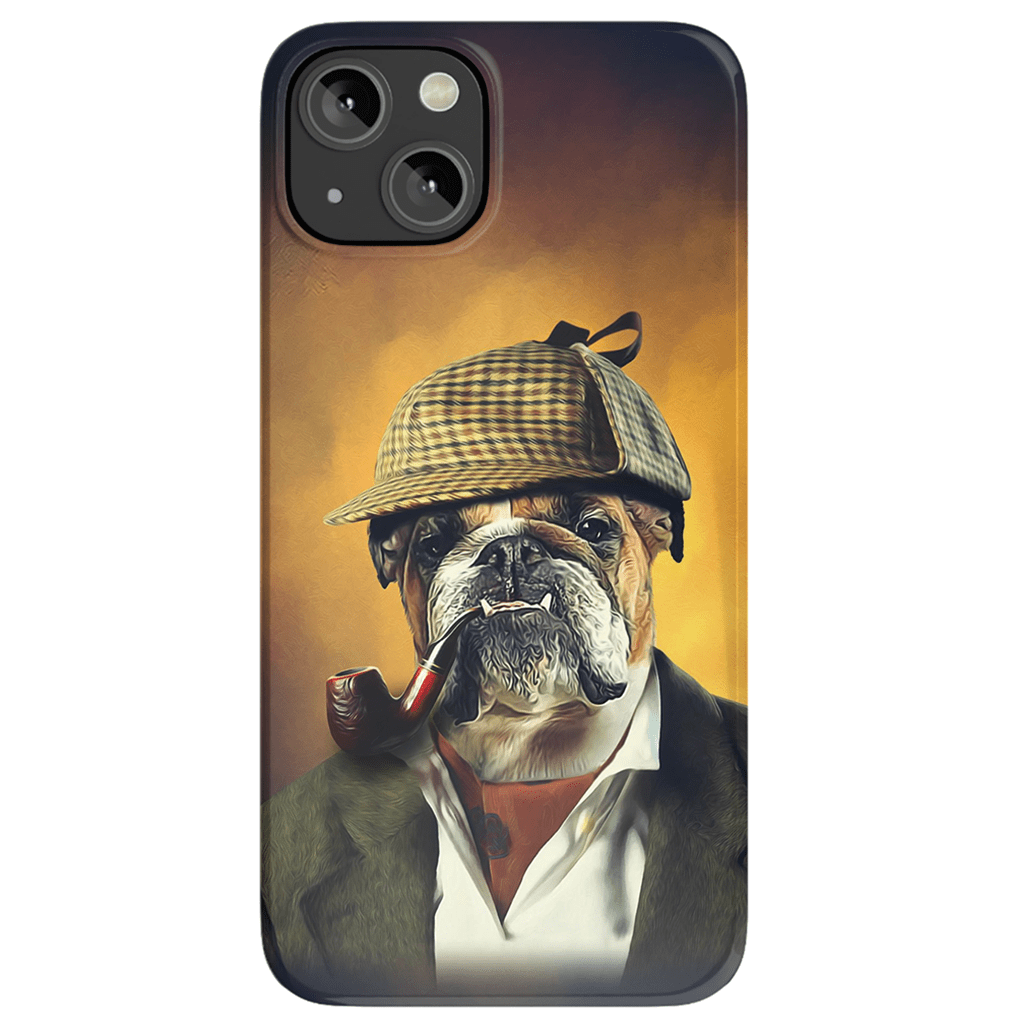 &#39;Sherlock Doggo&#39; Personalized Phone Case