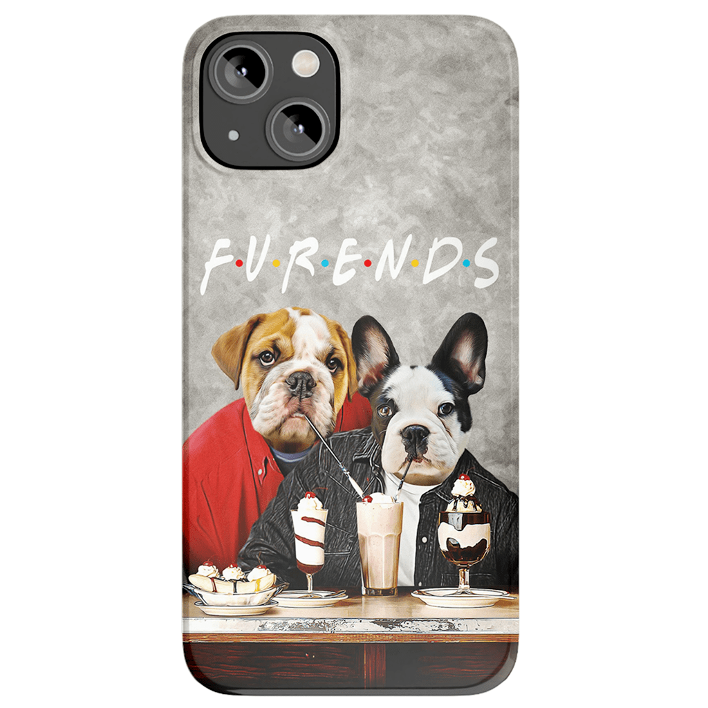 &#39;Furends&#39; Personalized 2 Pet Phone Case