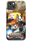 'Street Doggos' Funda personalizada para teléfono con 3 mascotas