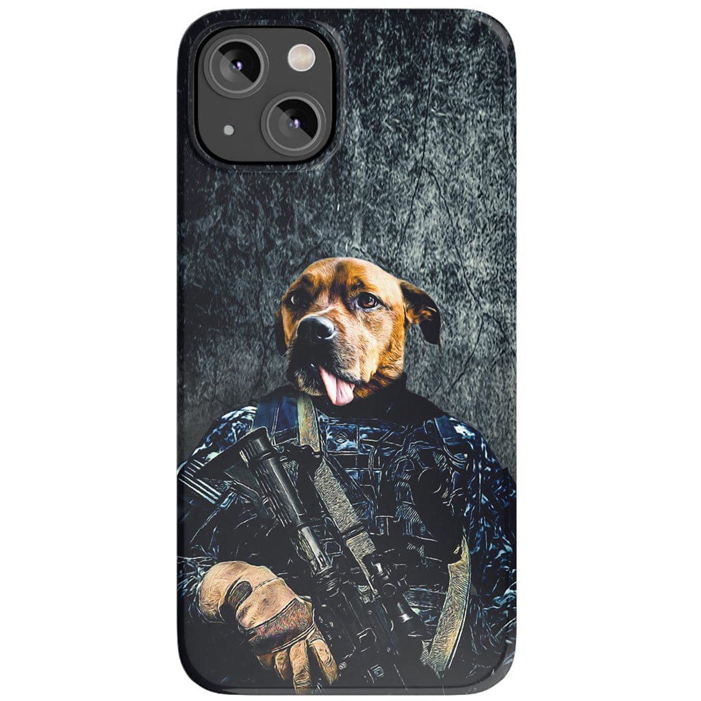 &#39;The Navy Veteran&#39; Personalized Phone Case