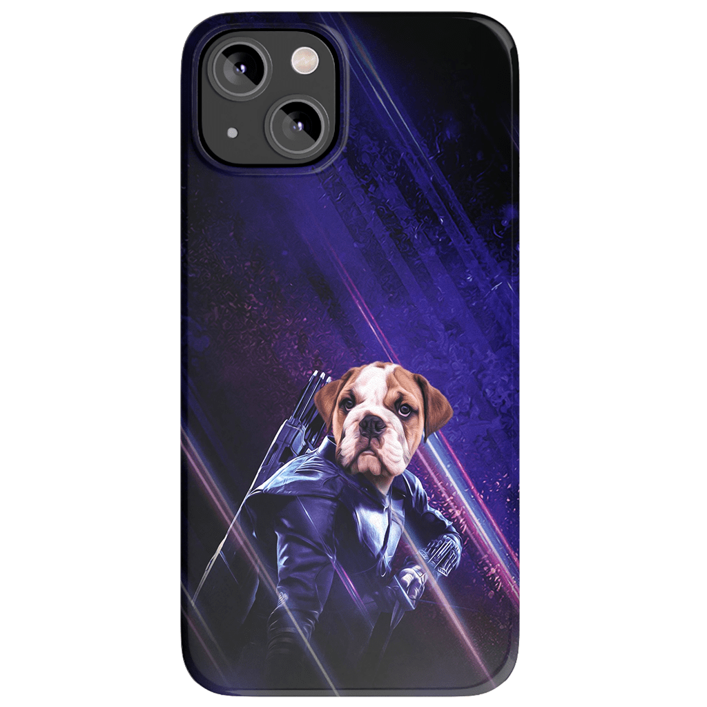 &#39;Hawkeye Doggo&#39; Personalized Phone Case