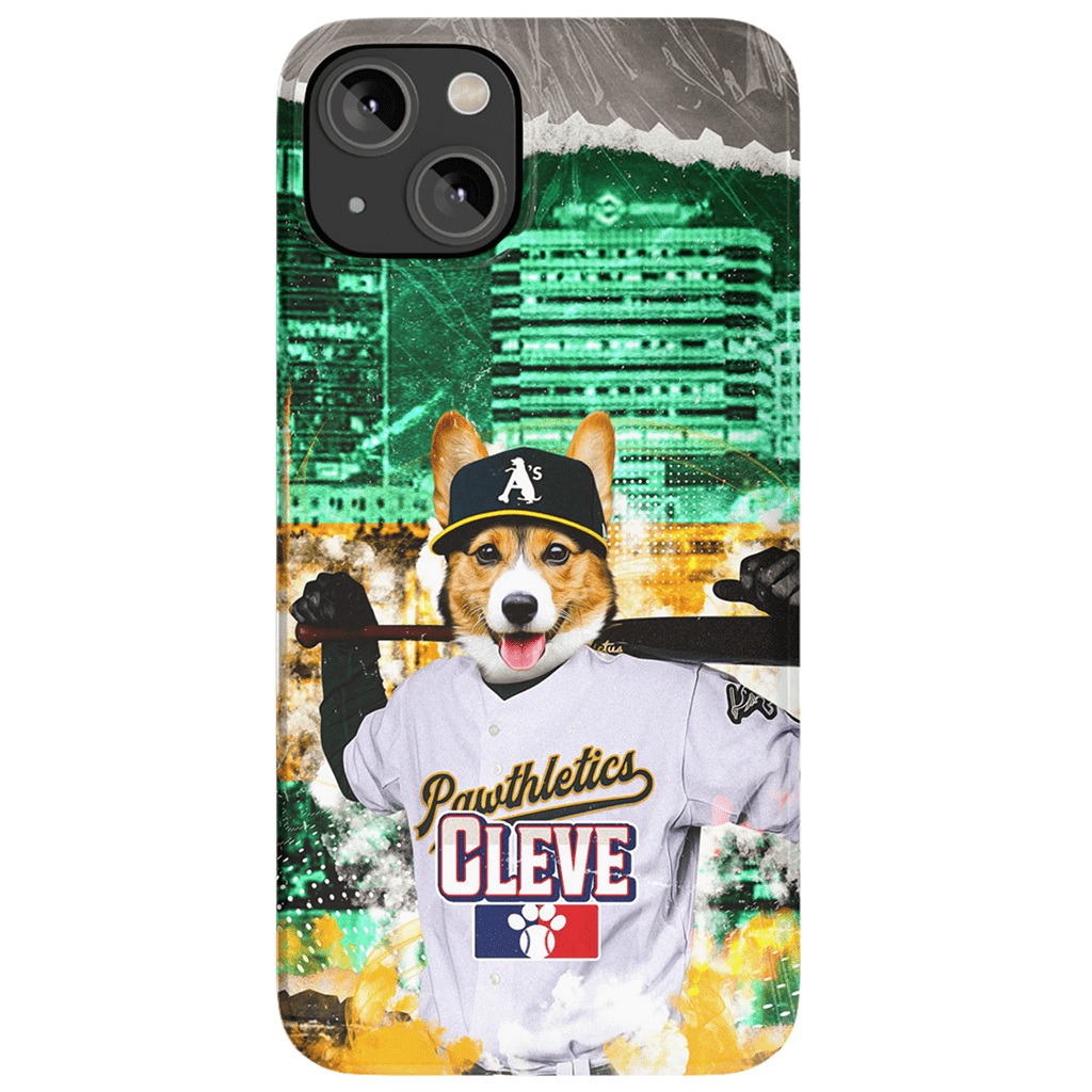 &#39;Oakland Pawthletics&#39; Personalized Phone Case