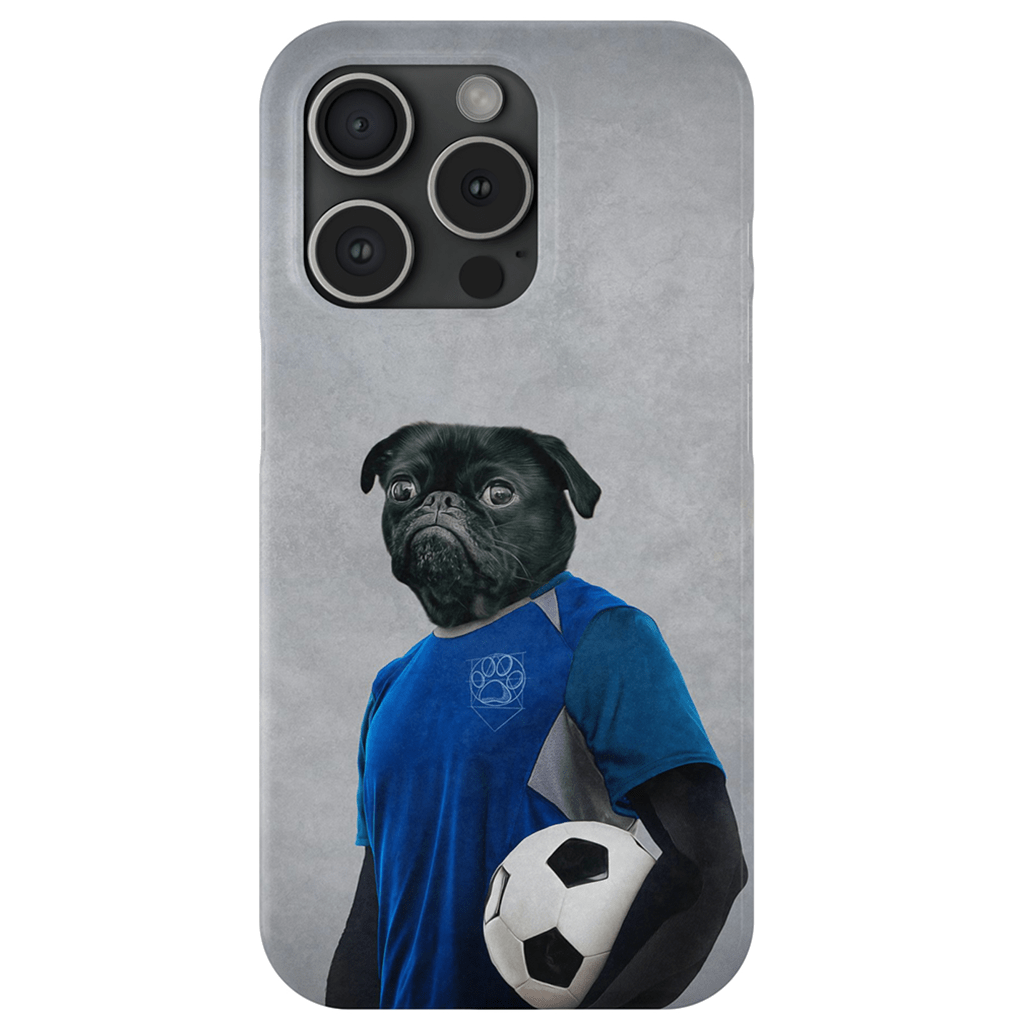 &#39;The Soccer Player&#39; Personalized Phone Case