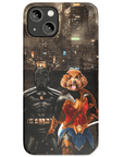 'Superdog & Wonder Doggette' Personalized 2 Pet Phone Case