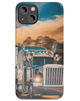 Funda personalizada para teléfono con 2 mascotas 'The Truckers'