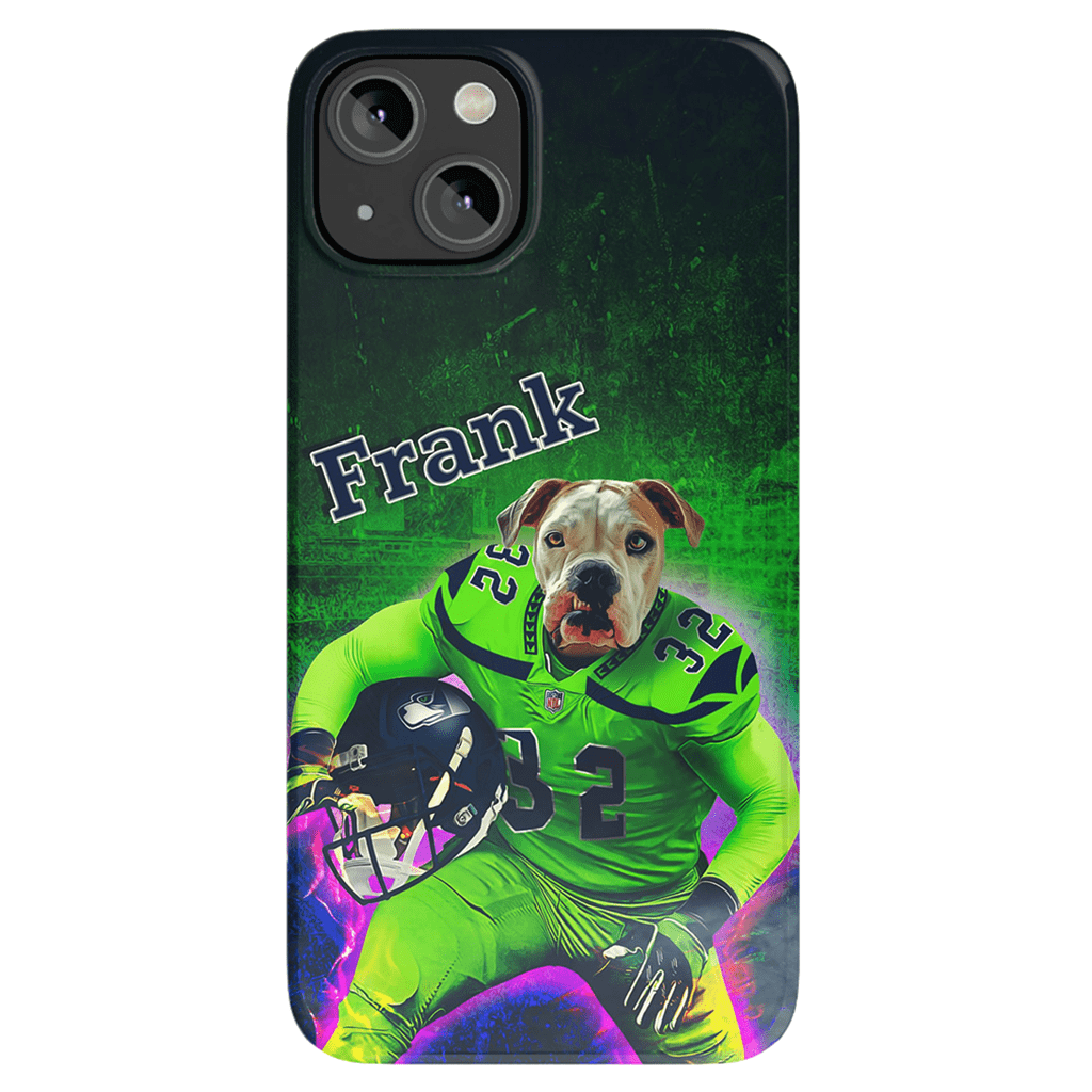 &#39;Seattle Doggos&#39; Personalized Dog Phone Case