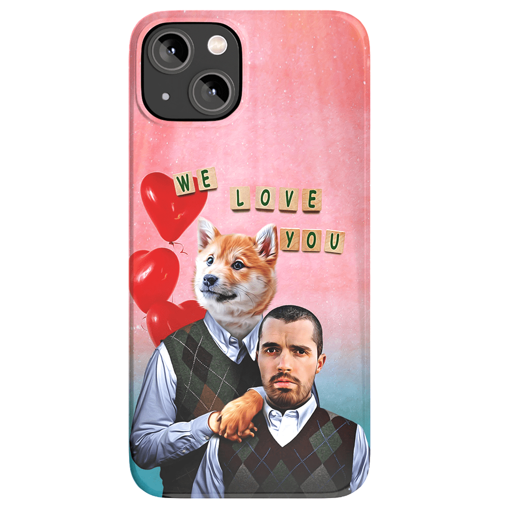 Fundas para móviles personalizadas &#39;Step Doggo/Human Valentines&#39;