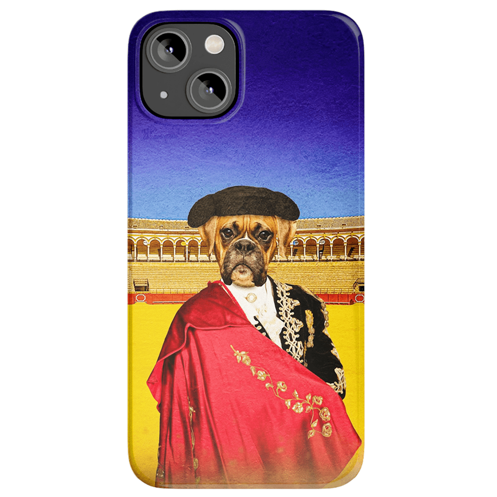 &#39;The Bull Fighter&#39; Personalized Phone Case