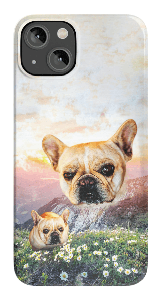 Funda para teléfono personalizada &#39;Majestic Mountain Valley&#39;