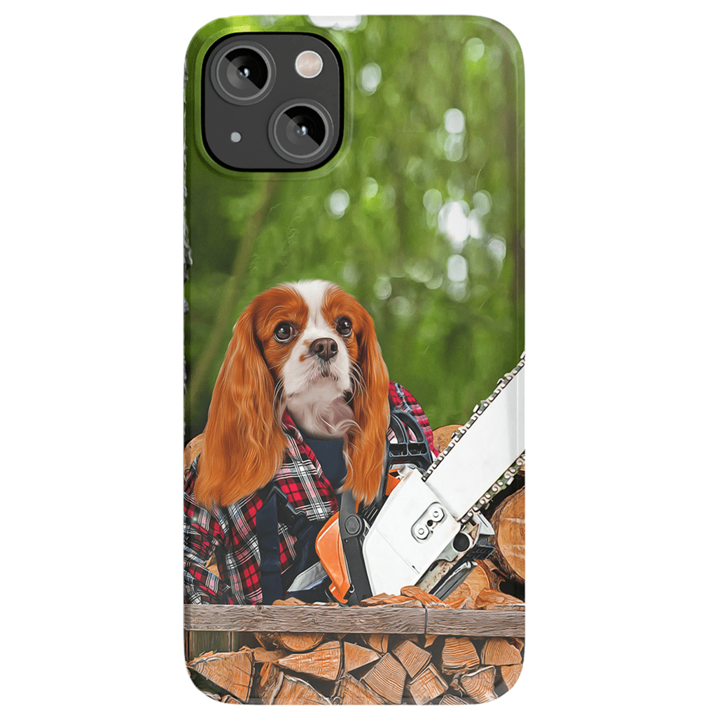 &#39;Lumberwoman&#39; Personalized Phone Case