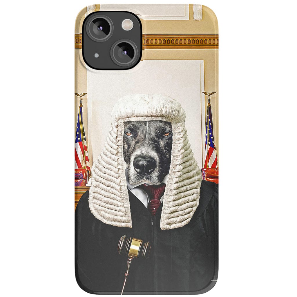 &#39;The Judge&#39; Personalized Phone Case