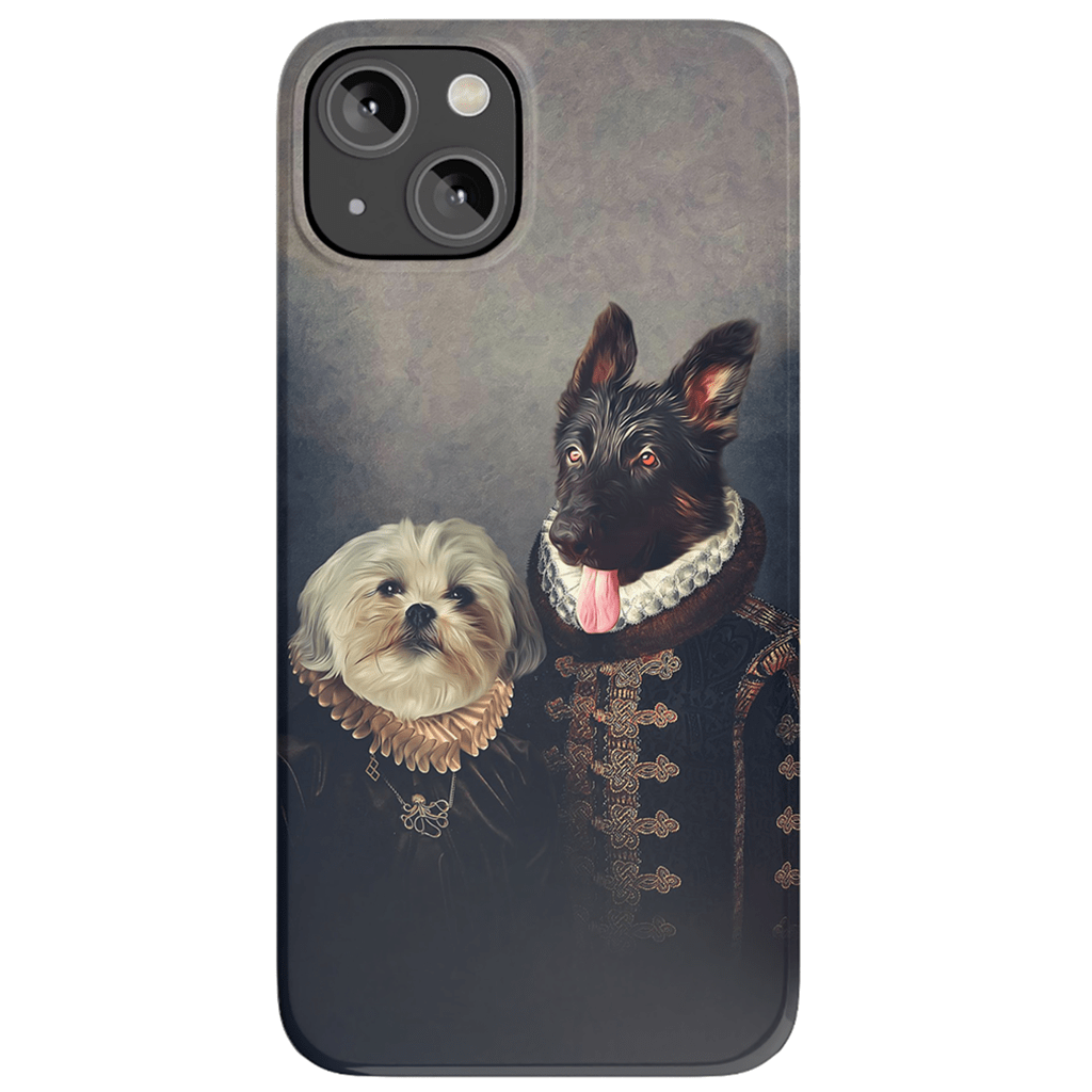 &#39;Duke and Duchess&#39; Personalized 2 Pet Phone Case