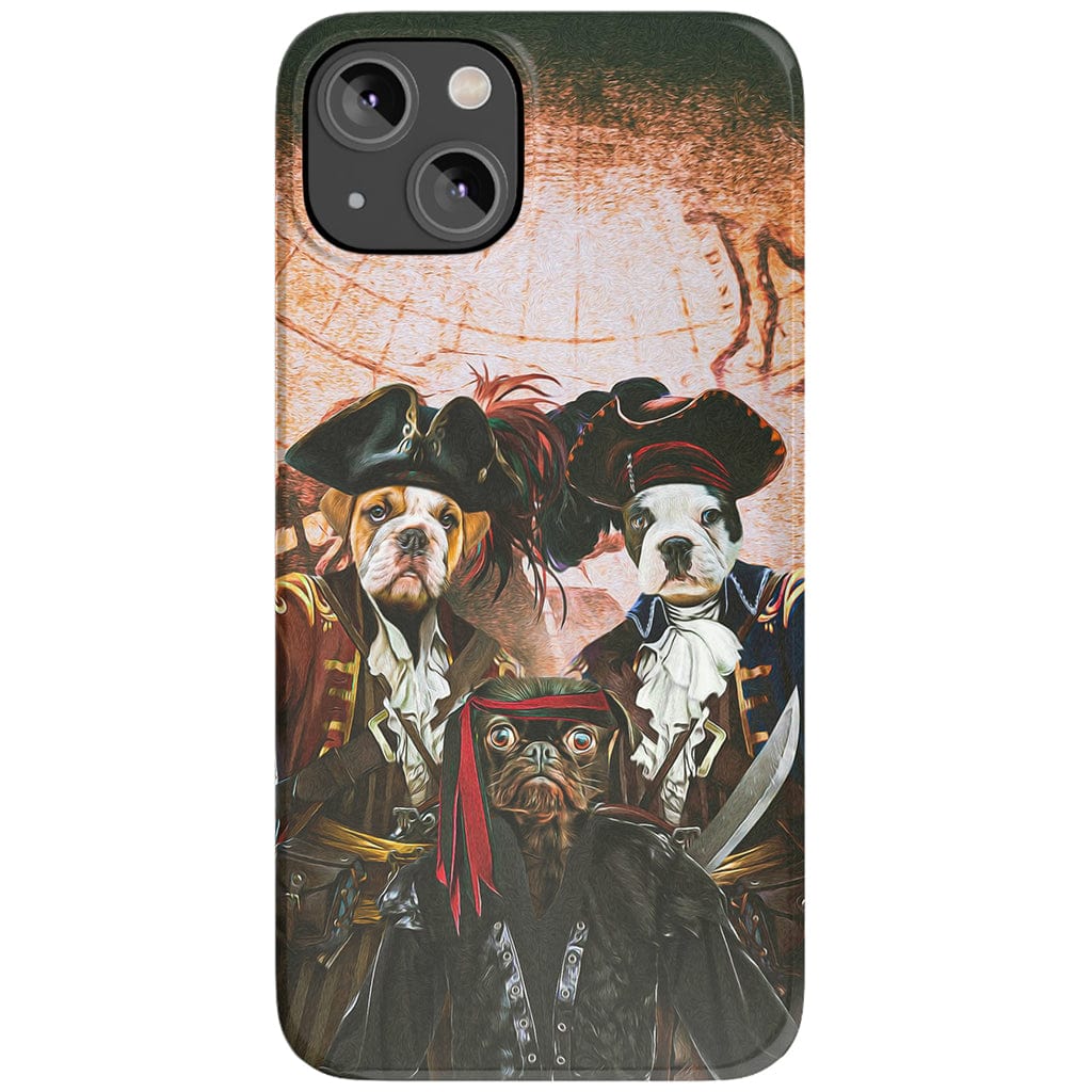 &#39;The Pirates&#39; Personalized 3 Pet Phone Case