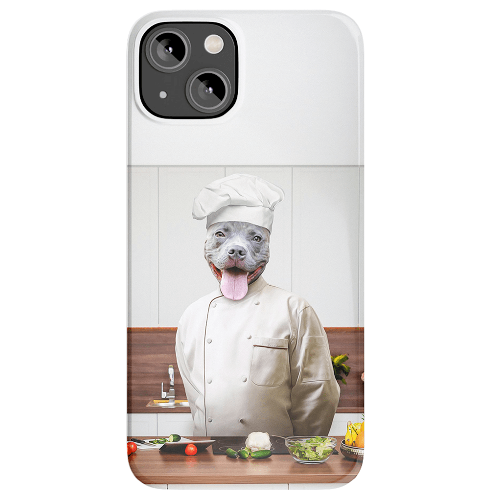 &#39;The Chef&#39; Personalized Phone Case