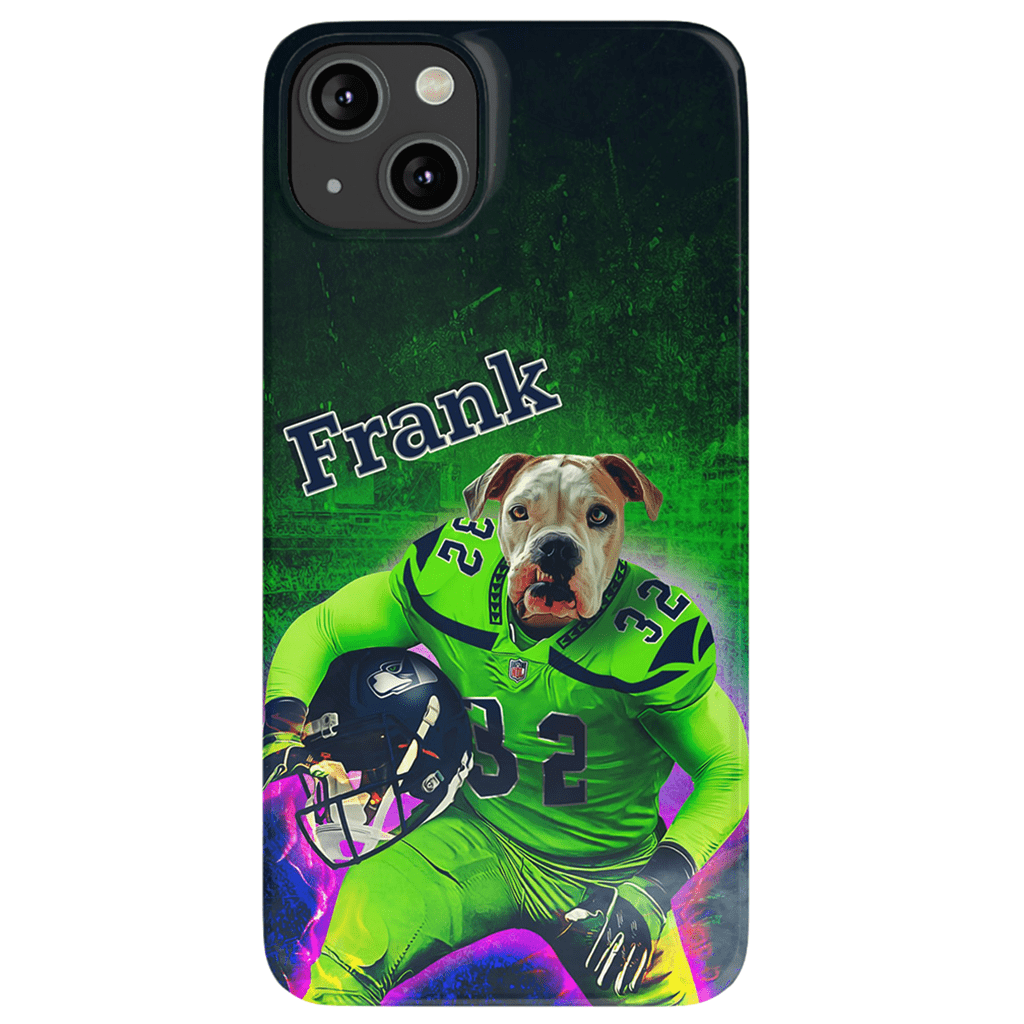 &#39;Seattle Doggos&#39; Personalized Dog Phone Case