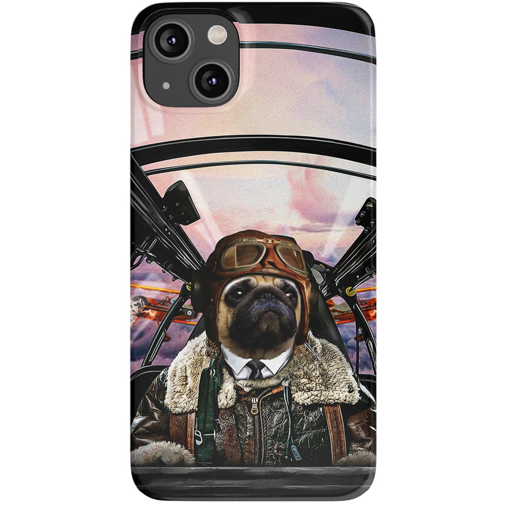 &#39;The Pilot&#39; Personalized Phone Case