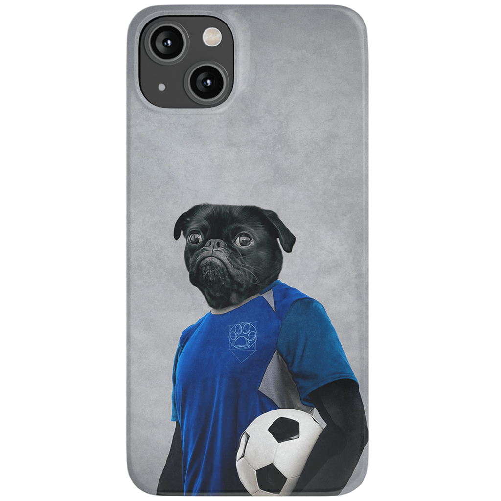 &#39;The Soccer Player&#39; Personalized Phone Case