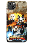 'Street Doggos' Personalized 3 Pet Phone Case