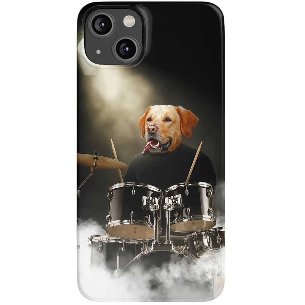 &#39;The Drummer&#39; Personalized Phone Case