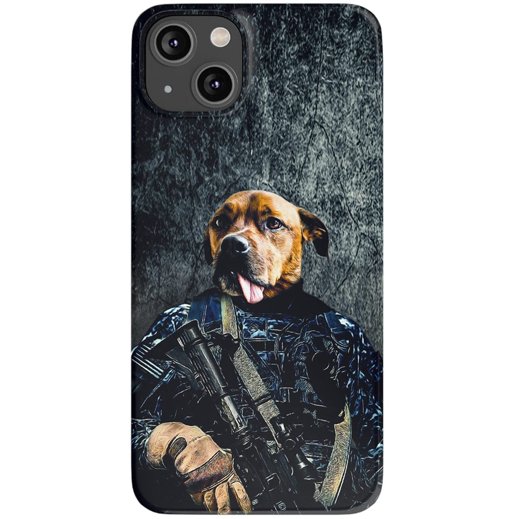 &#39;The Navy Veteran&#39; Personalized Phone Case