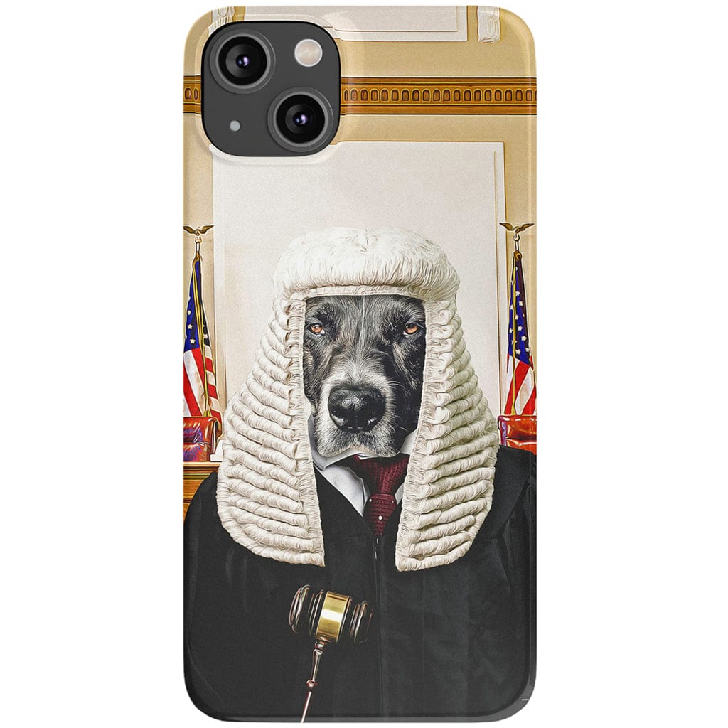 &#39;The Judge&#39; Personalized Phone Case