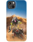 'The Motocross Rider' Personalized Phone Case