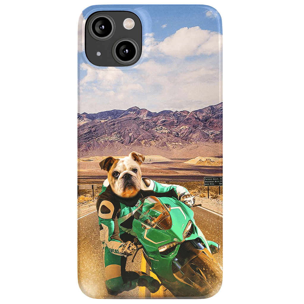 &#39;Kawadawgi Rider&#39; Personalized Phone Case