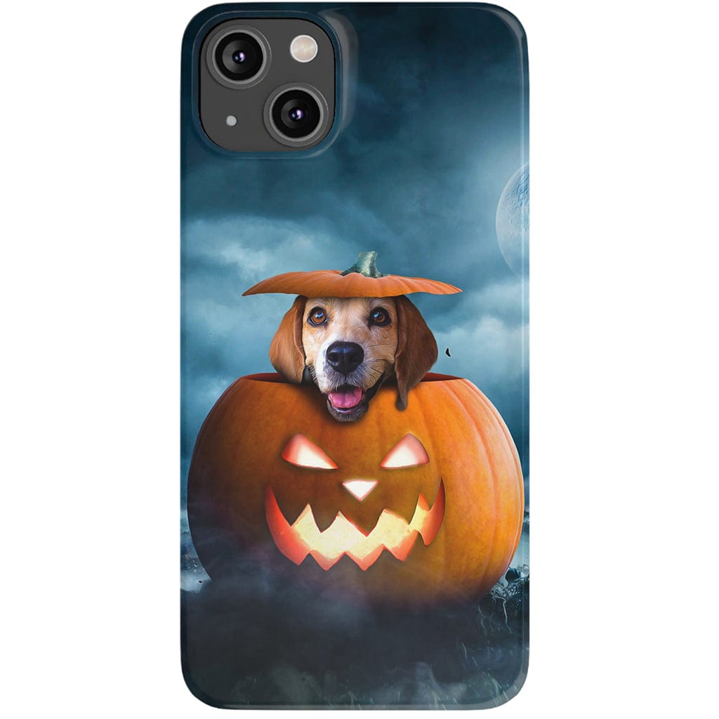 &#39;The Pawmpkin&#39; Personalized Phone Case