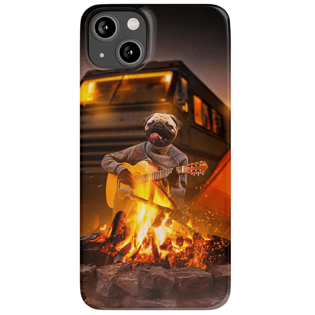 &#39;The Camper&#39; Personalized Phone Case