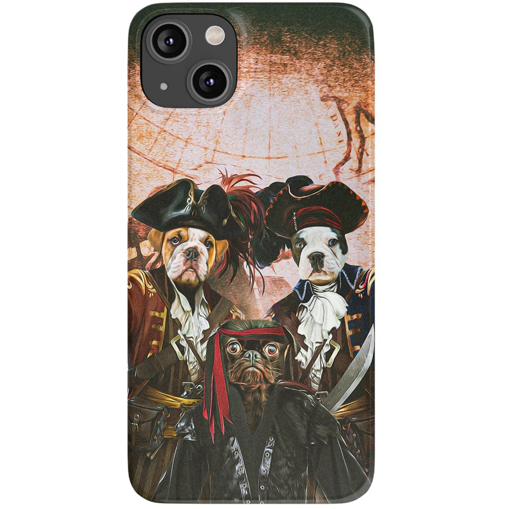 &#39;The Pirates&#39; Personalized 3 Pet Phone Case