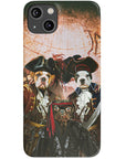 'The Pirates' Personalized 3 Pet Phone Case