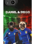 'Italy Doggos' Personalized 2 Pet Phone Case