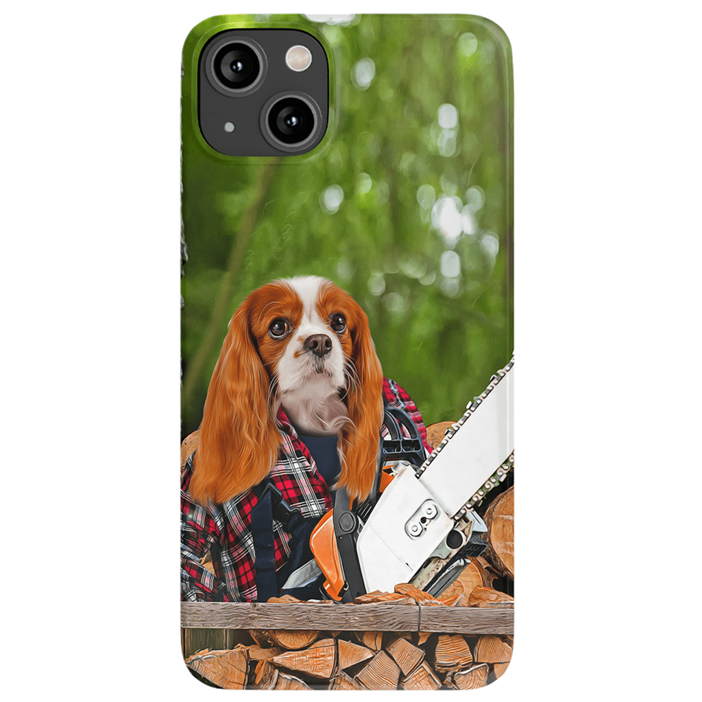 &#39;Lumberwoman&#39; Personalized Phone Case