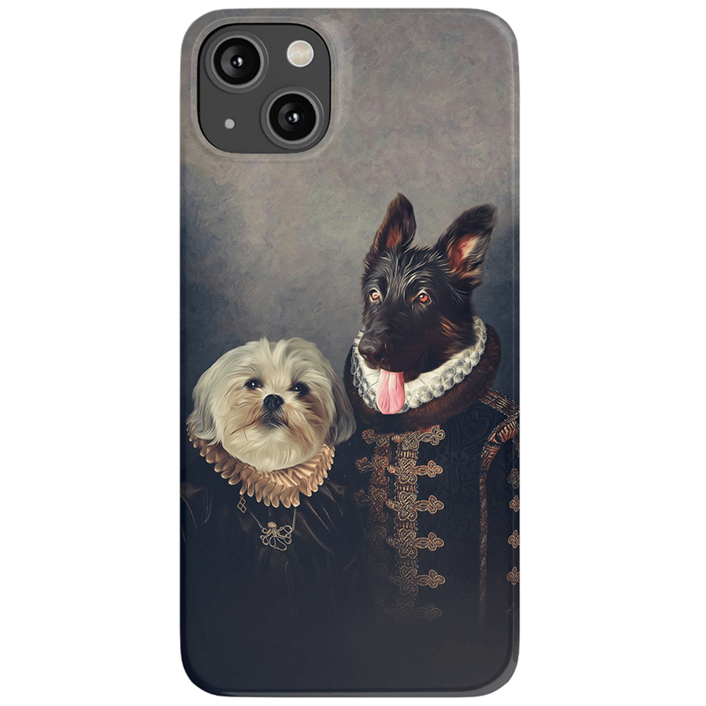 &#39;Duke and Duchess&#39; Personalized 2 Pet Phone Case