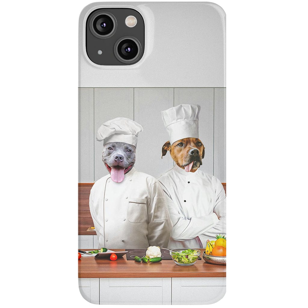 &#39;The Chefs&#39; Personalized 2 Pet Phone Case