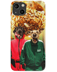 'Squid Paws' Personalized 2 Pet Phone Case