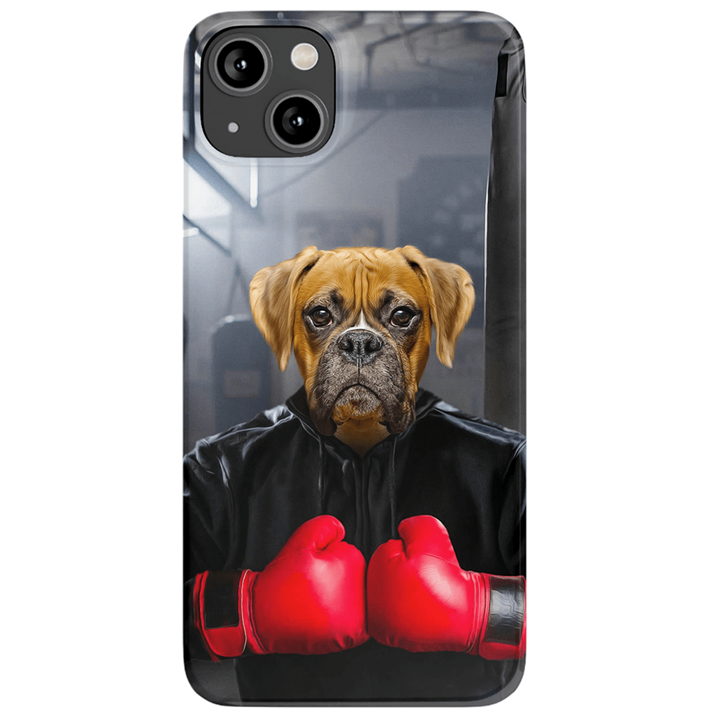 &#39;The Boxer&#39; Personalized Phone Case