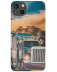 Funda personalizada para teléfono con 2 mascotas 'The Truckers'