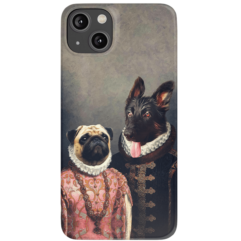 &#39;Duke and Archduchess&#39; Personalized 2 Pet Phone Case